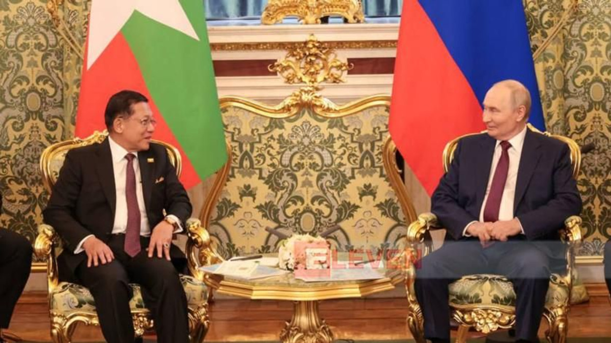 Russia Eyes Myanmar's Energy Sector, Pledges Broader Cooperation