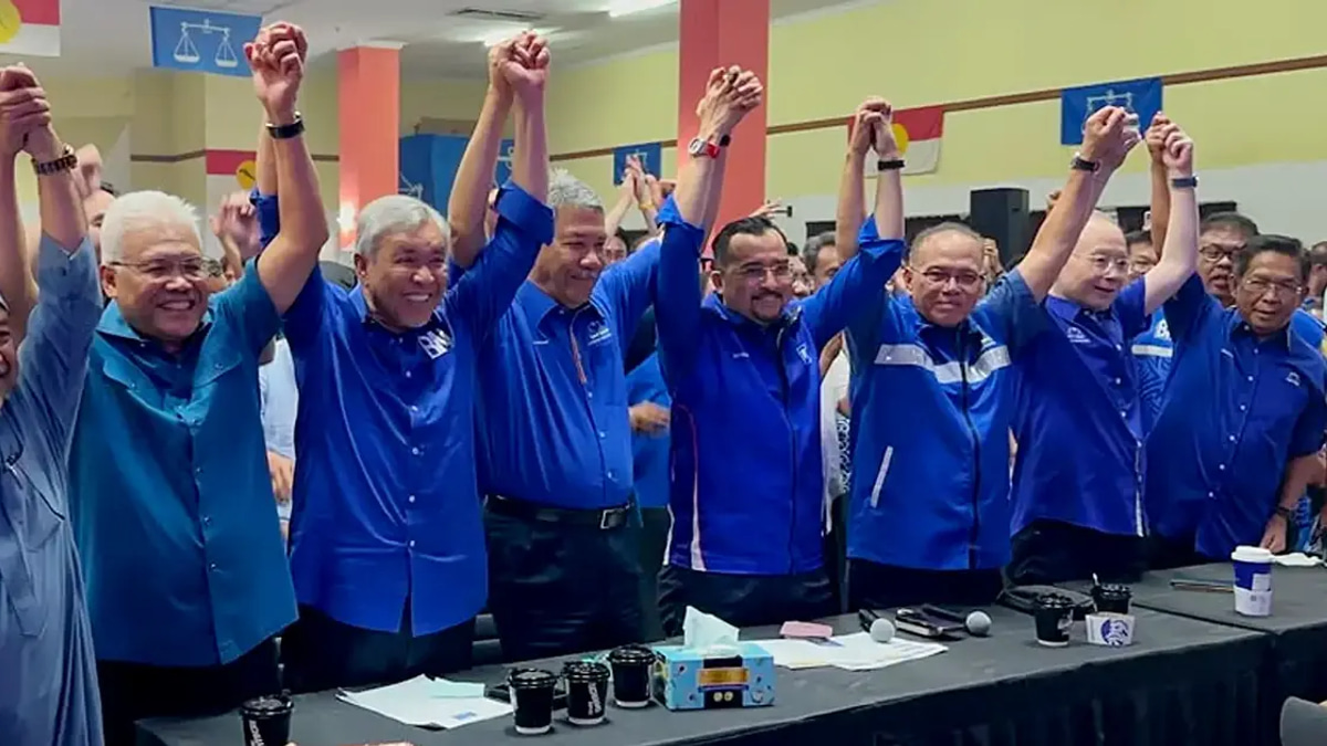 Shouts of 'Allahuakbar' echo as BN and PN leaders celebrate Negeri Sembilan election victories