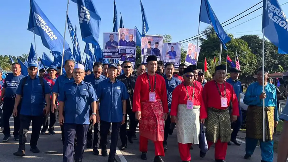 Muhyiddin campaigns for Bukit Kepong by-election, backs Bersatu candidate Sahruddin