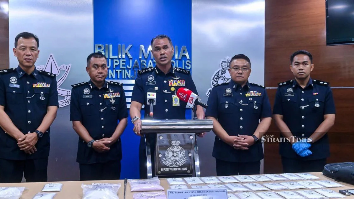 Pahang's Major Drug Crackdown Yields 333 Arrests and RM500k in Seizures