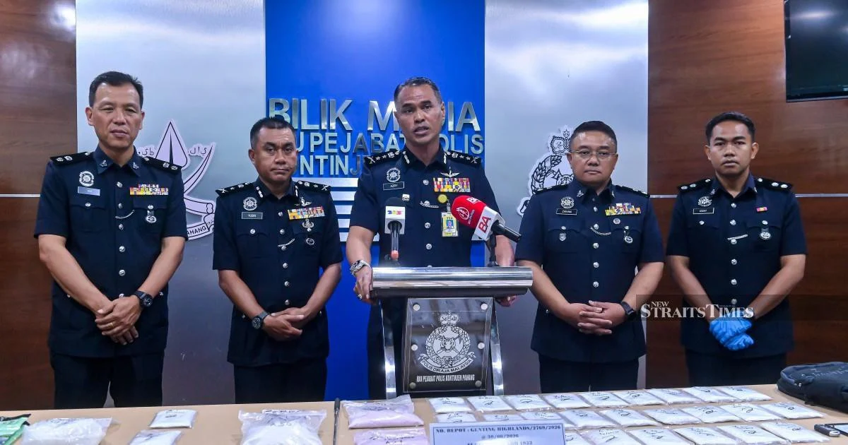 Pahang's Major Drug Crackdown Yields 333 Arrests and RM500k in Seizures