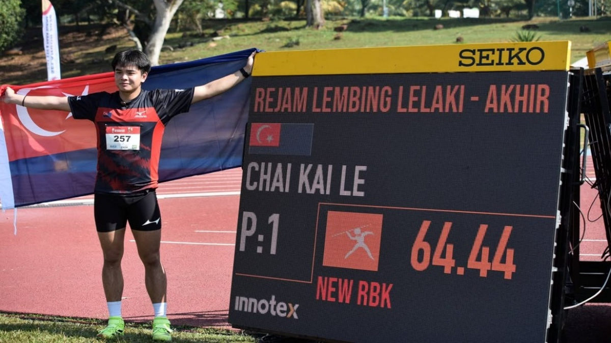 Johor's Chai Kai Le Breaks 26-Year SUKMA Javelin Record at Selangor 2026
