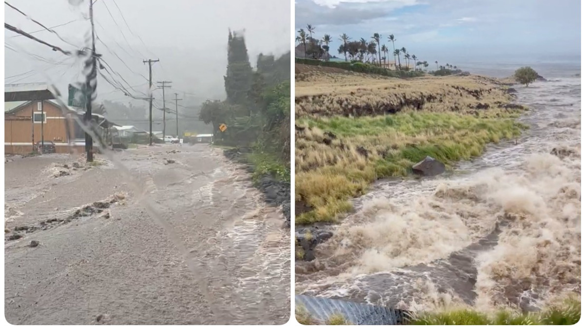 Hurricane Lala Batters Hawaii With Destructive Winds and Flooding, Disrupting Power Across Islands