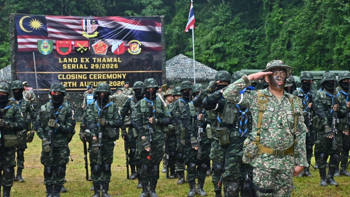 Malaysian and Thai Armies Deepen Military Ties Through Joint Tactical Exercise in Gerik