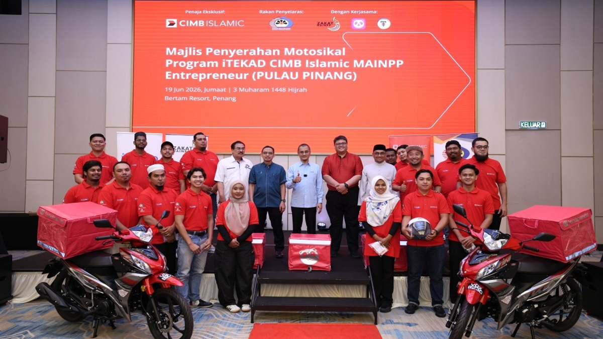 CIMB Islamic and Penang Council Unite to Empower 20 Entrepreneurs with Motorcycle Grants