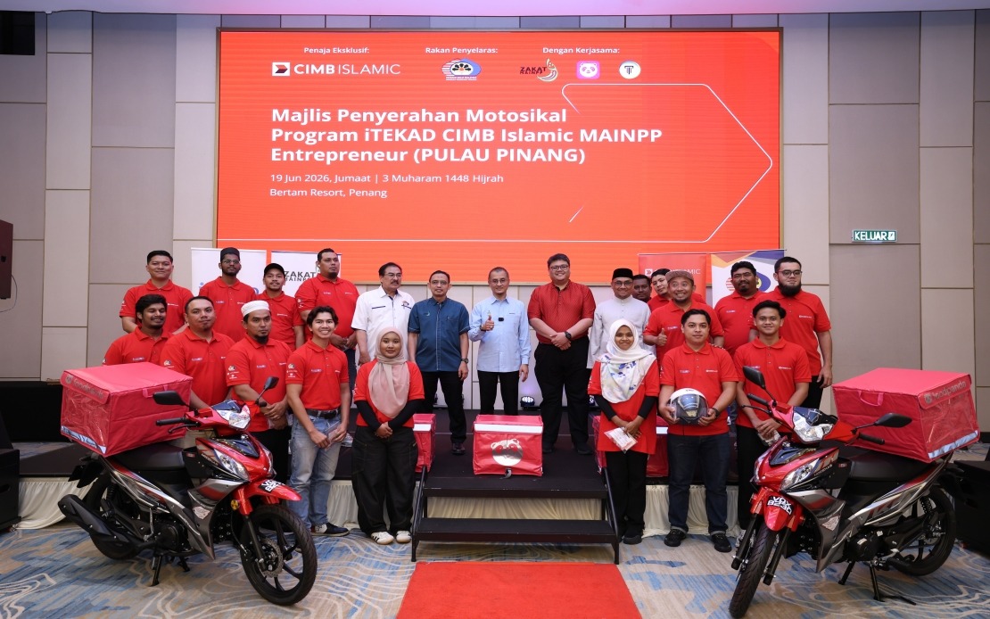 CIMB Islamic and Penang Council Unite to Empower 20 Entrepreneurs with Motorcycle Grants