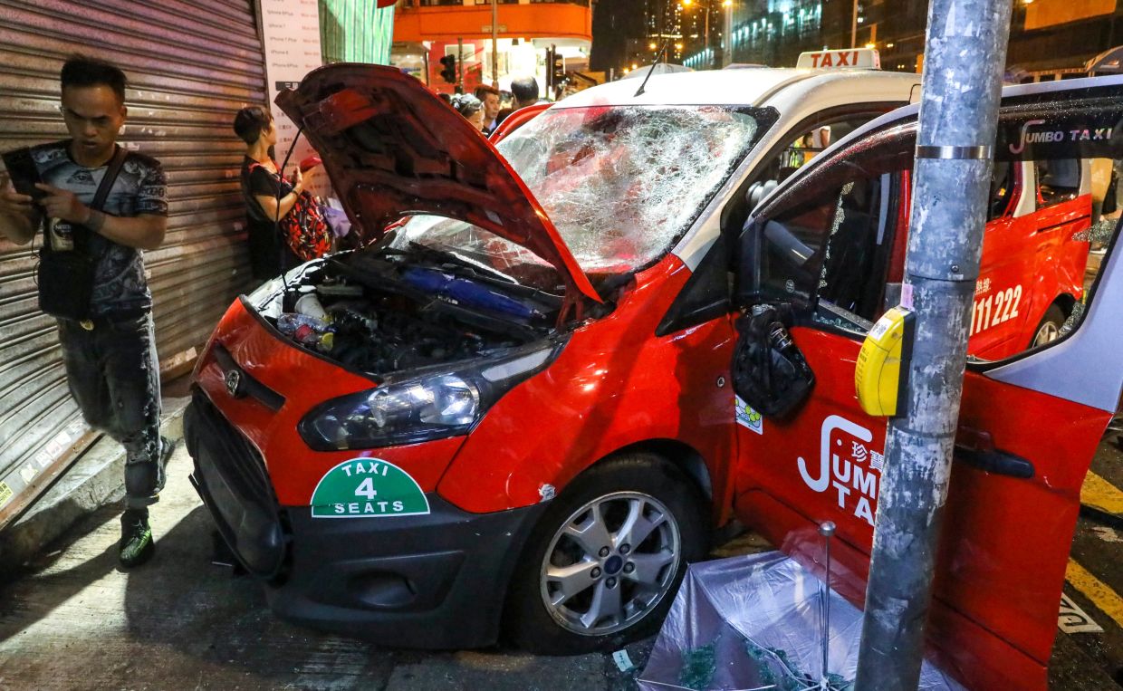 Hong Kong Woman Seeks HK$8.4m from Taxi Driver Over 2019 Protest Injuries