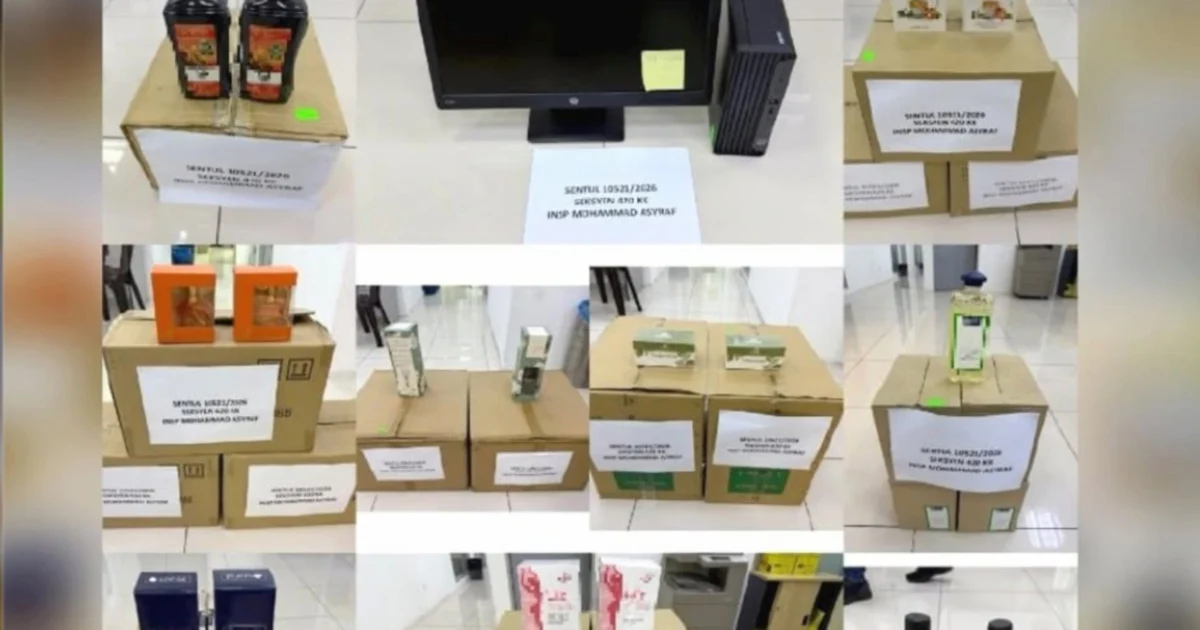 Police Dismantle Perfume Investment Scam in KL Eco City Raid