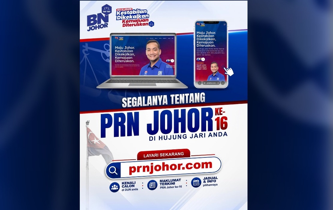 Voters Directed to Official BN Website for Johor Election Candidate Information