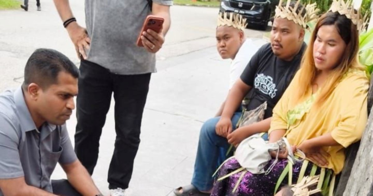 Orang Asli from Kampung Sungai Cot march to PM's residence, demanding action on ancestral land seizure