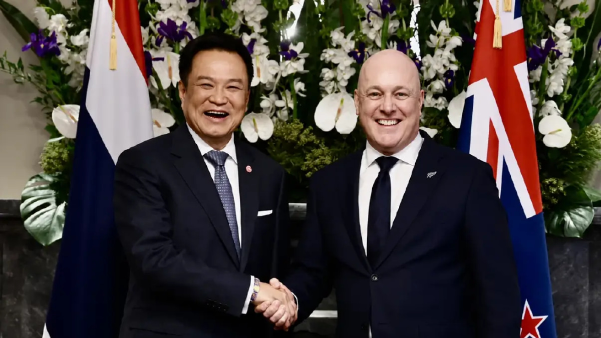 Thailand and New Zealand Elevate Ties to Strategic Partnership, Target Trade Tripling