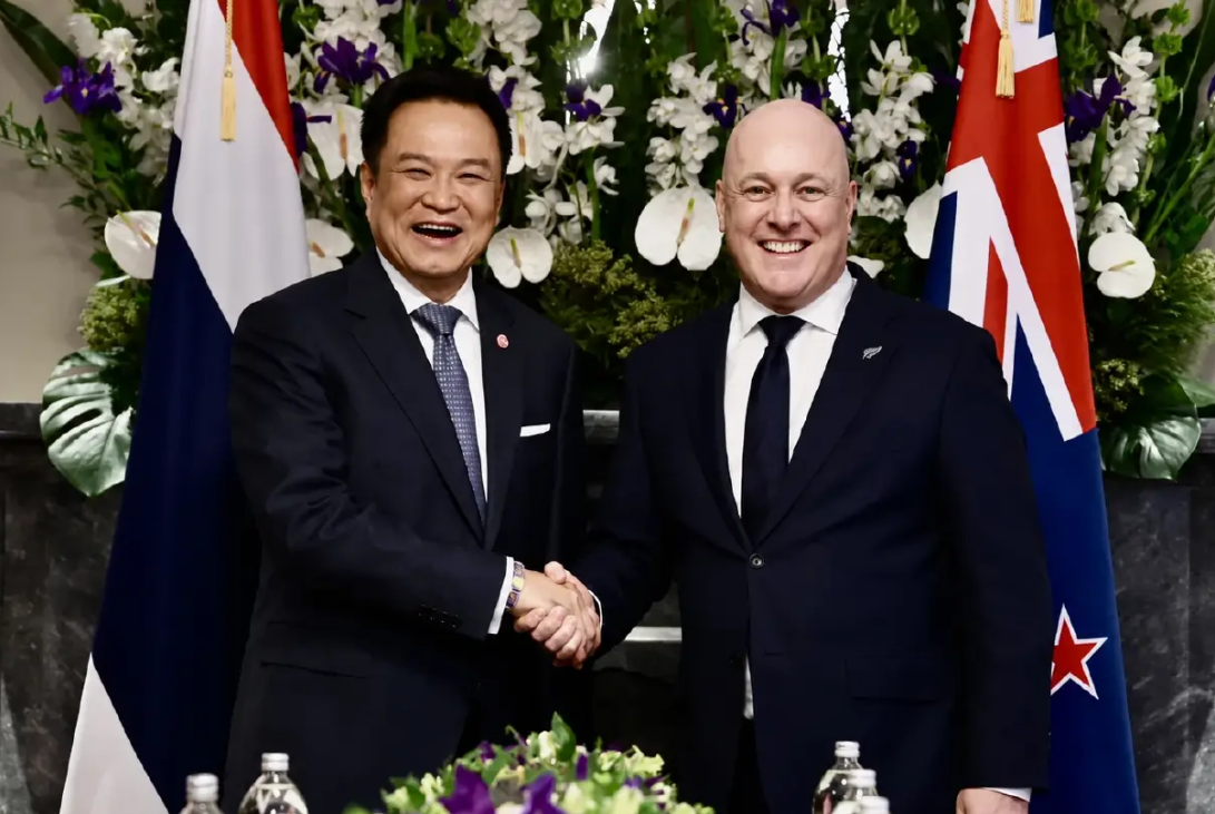 Thailand and New Zealand Elevate Ties to Strategic Partnership, Target Trade Tripling