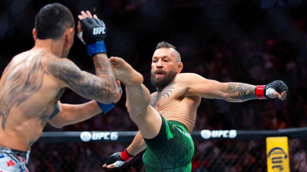 McGregor Vows to Return After Freak Knee Injury Ends Vegas Comeback in 69 Seconds