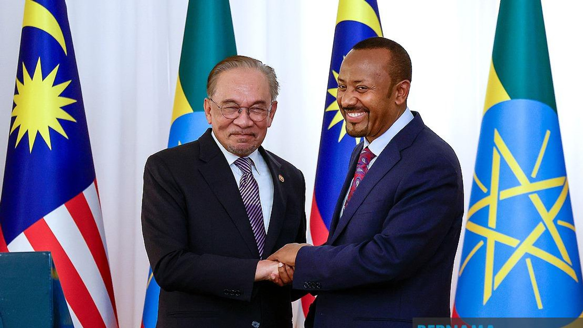 PM Anwar Extends Congratulations to Ethiopia's Abiy Ahmed on Election Victory