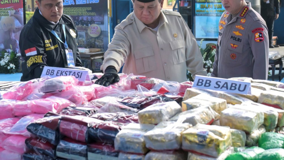 Indonesia Intercepts 2.6 Tonnes of Liquid Methamphetamine in Major Maritime Drug Seizure