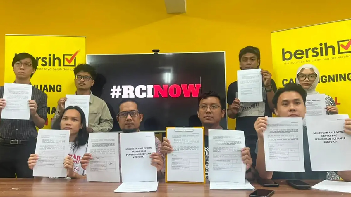 Electoral Watchdog Bersih Claims 34 MPs Support Royal Commission Inquiry Into Corporate Influence