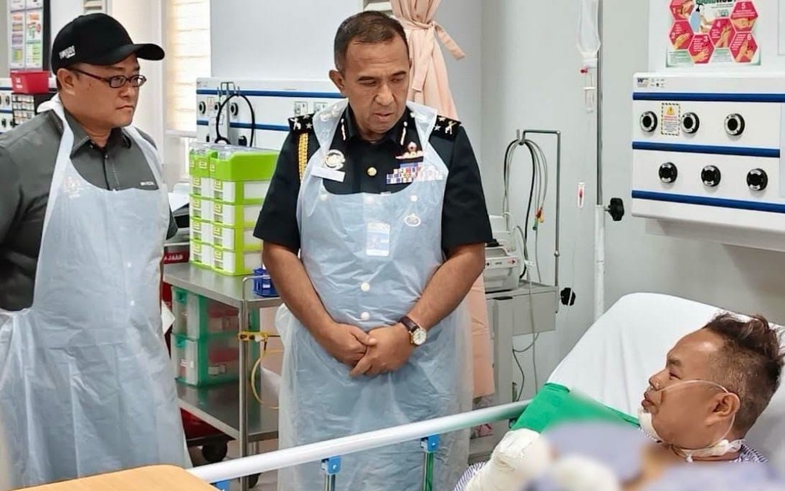 Minister Armizan Prays for Injured KPDN Officers in LPG Subsidy Enforcement Operation