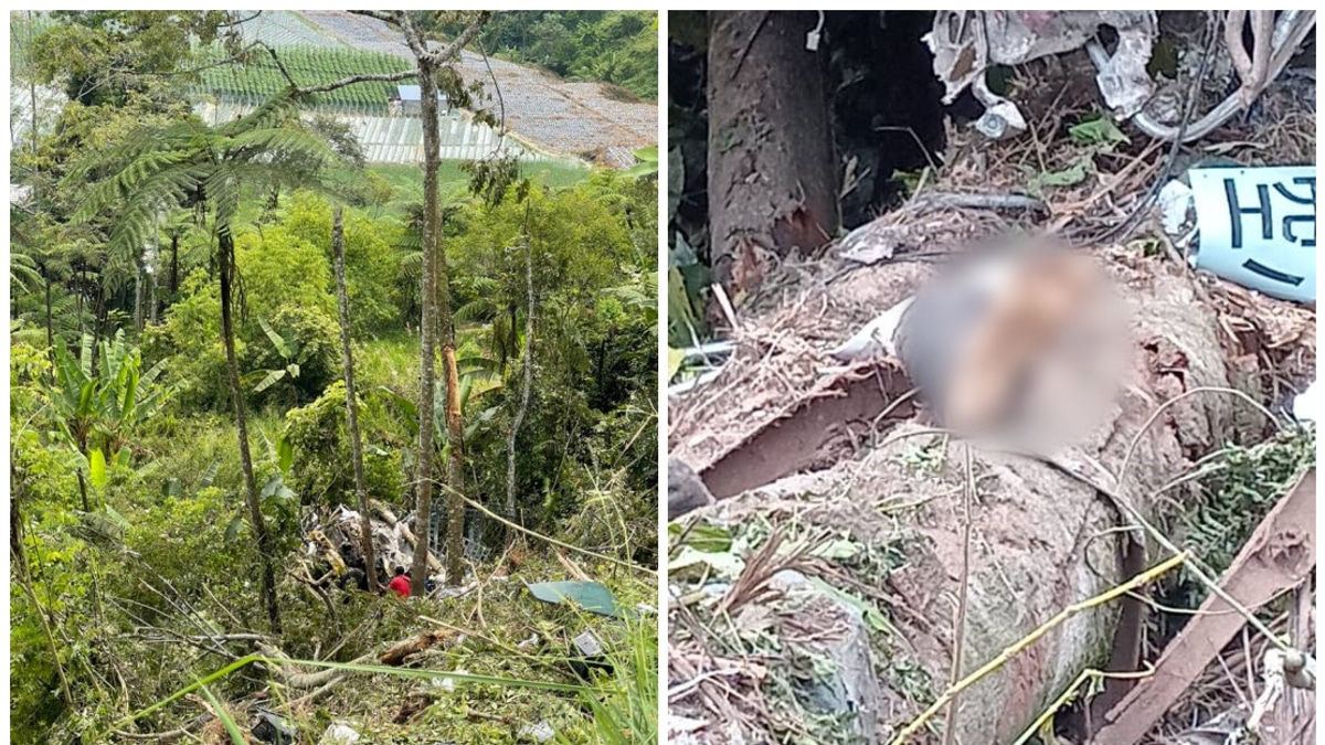 Lorry Driver Dies After Vehicle Plummets Into 150-Foot Ravine Near Pos Blau-Lojing