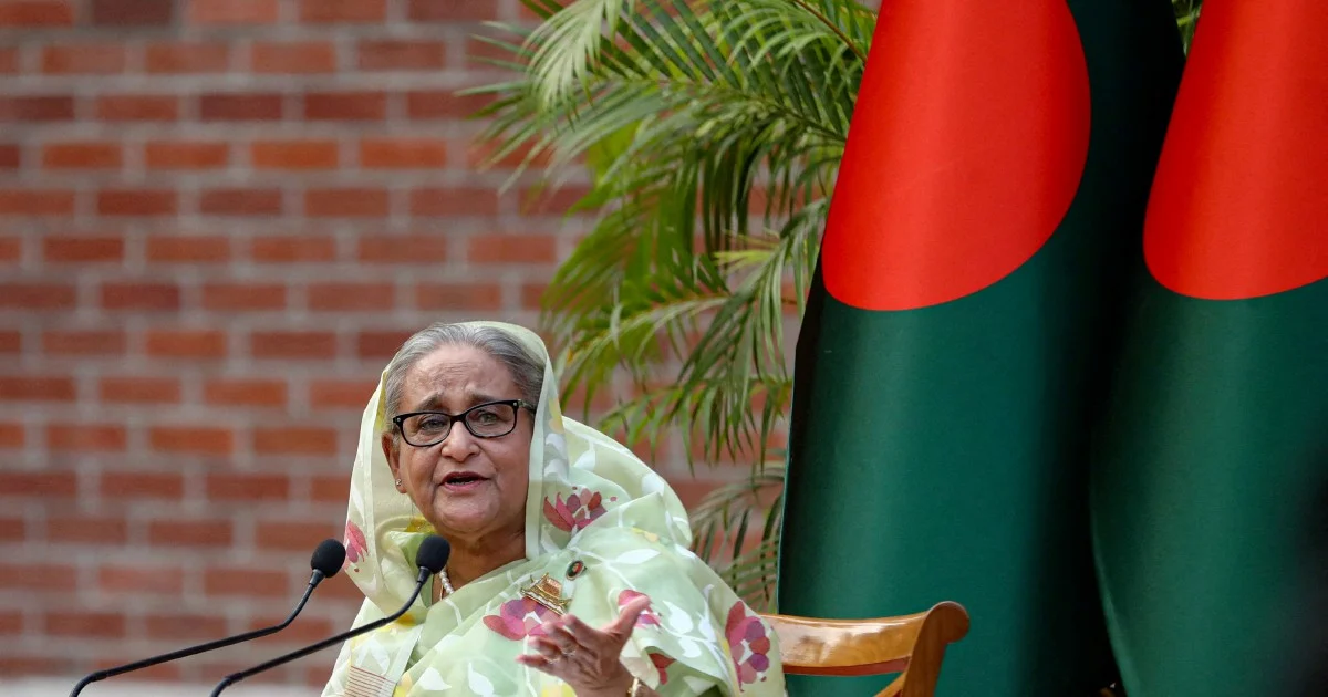 Sheikh Hasina faces incarceration upon return to Bangladesh, government warns