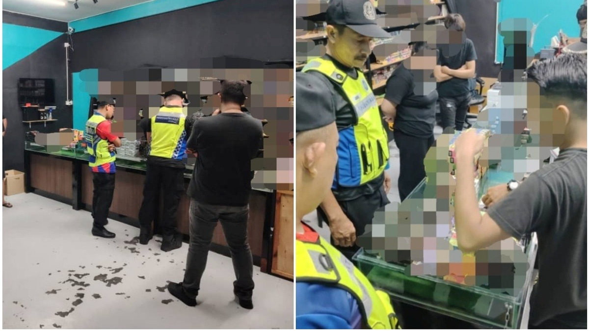Kangar Municipal Council Seizes Vape Stock Worth RM15,000 in Enforcement Drive