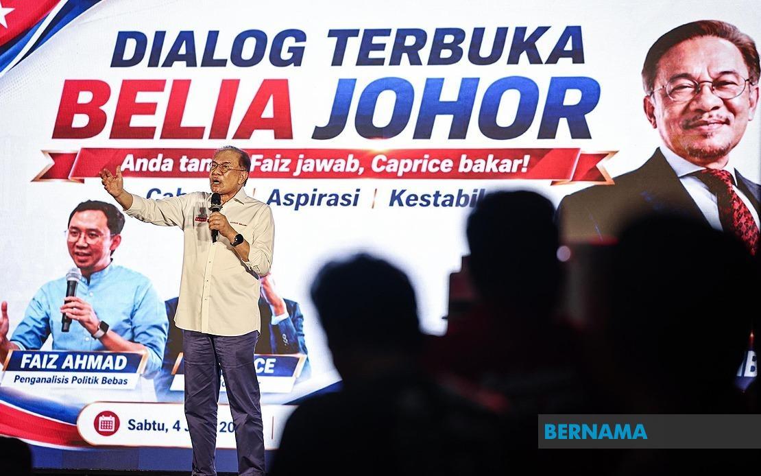 Johor's Growth Must Prioritize Rural Communities and Basic Services, Says Anwar