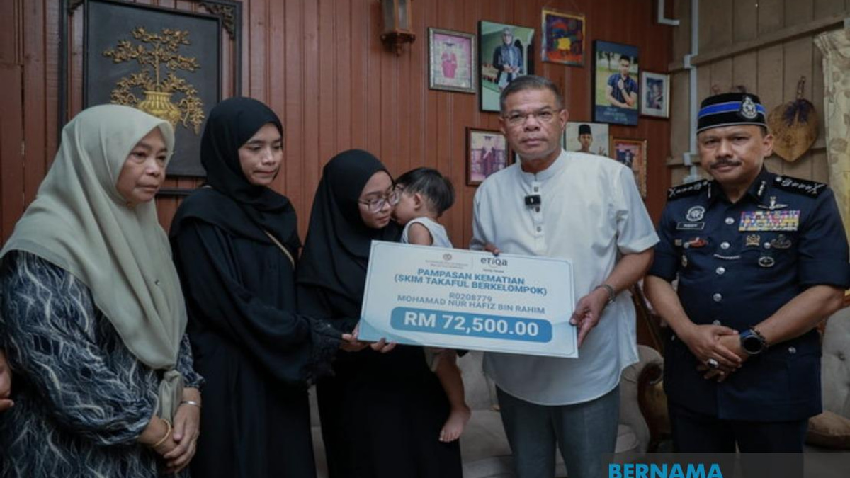 PDRM To Expedite Welfare Benefits For Family Of Slain Sabah Corporal
