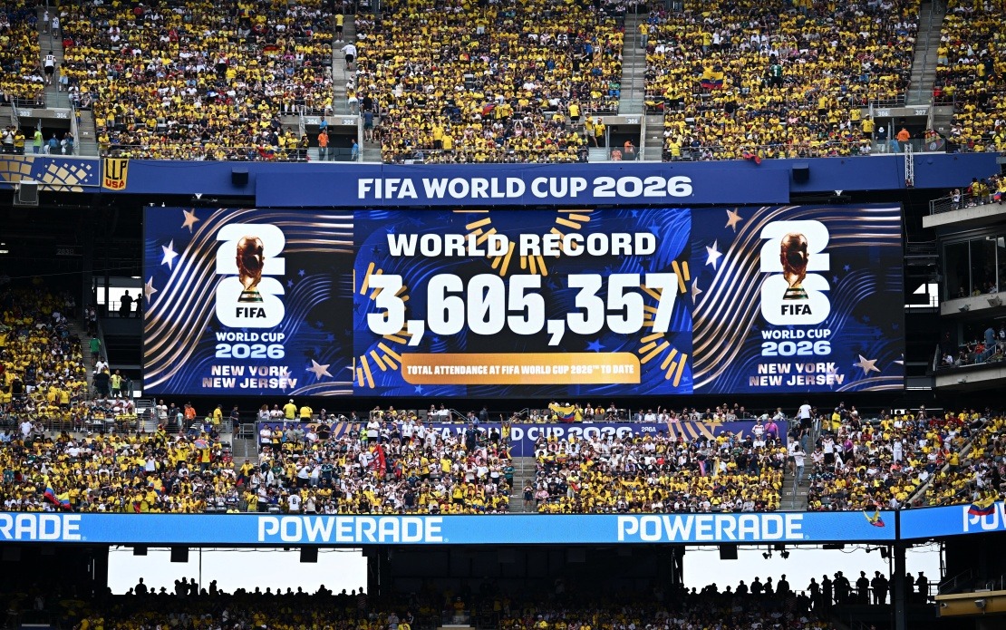 2026 World Cup Sets New Attendance Record, Approaching 3.6 Million Fans