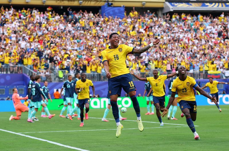 Ecuador stun Germany with dramatic comeback to reach World Cup knockout stage