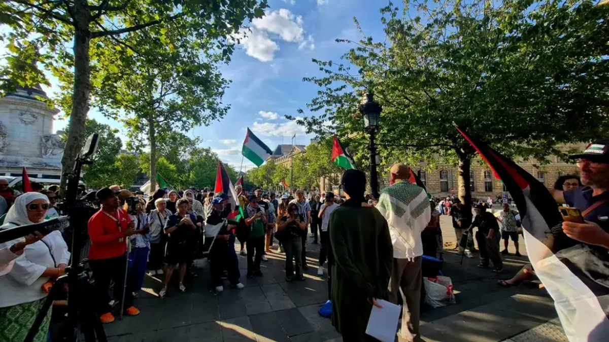 International Palestine Convoy Launches Cross-Continental Journey From France to West Bank