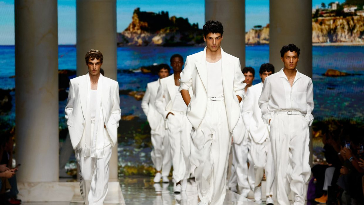 Milan Menswear Takes a Lighter Approach as Designers Navigate Global Uncertainty