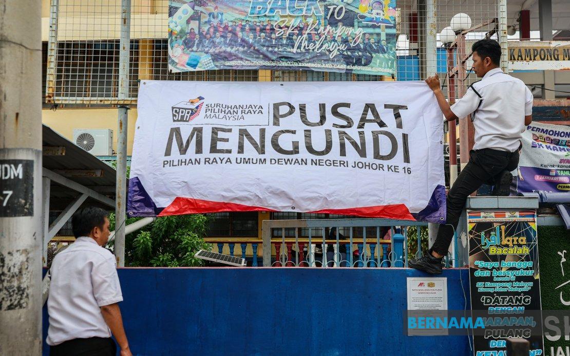 Johor's 2.7 Million Voters Cast Ballots in 16th State Election