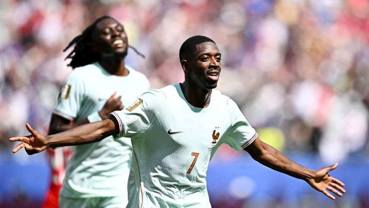 Dembele's Hat-trick Propels France Past Norway as Les Bleus Top World Cup Group