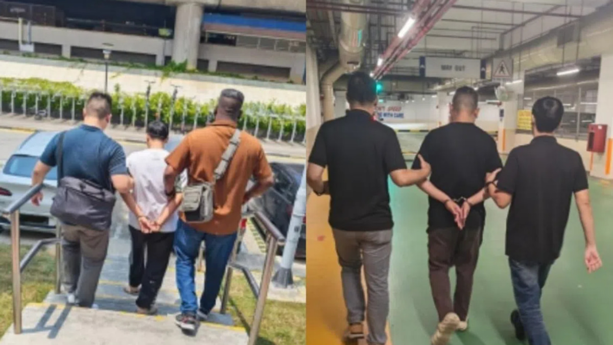 Two Malaysian Phone Shop Workers Arrested in Singapore for Singpass and E-Wallet Scam Ring