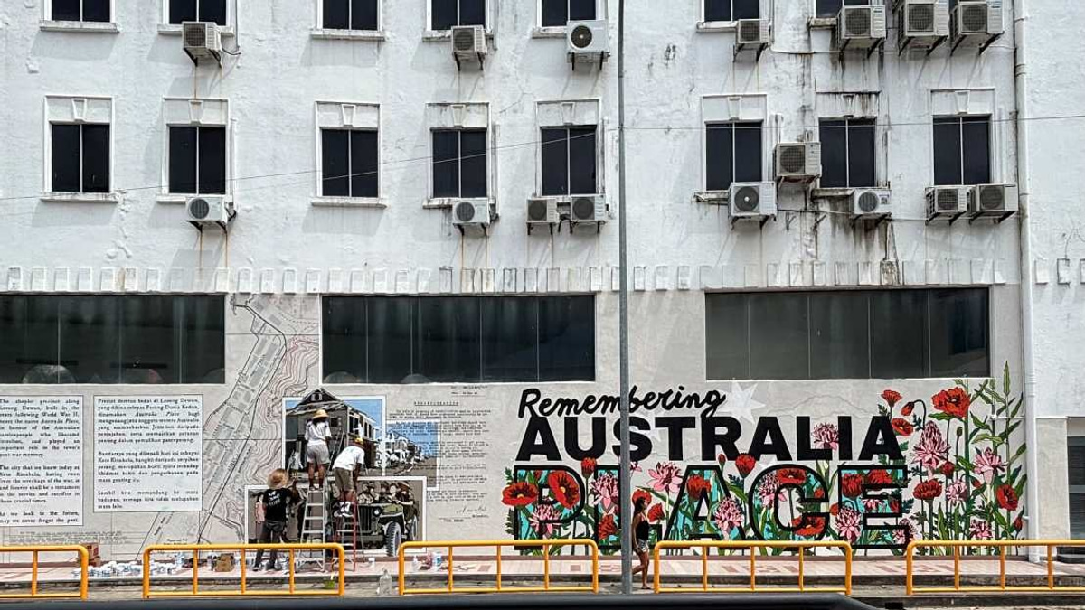New Mural in Kota Kinabalu Celebrates Sabah-Australia Partnership