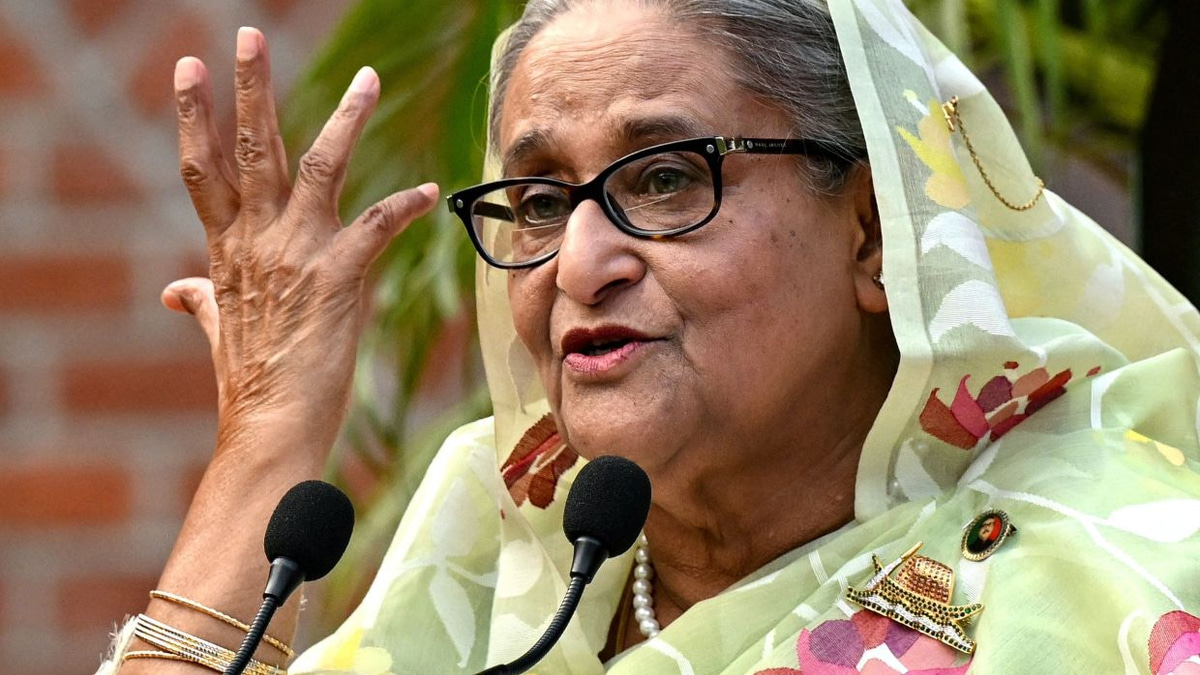India denies role in Hasina's virtual address as Bangladesh moves to silence ex-PM's voice