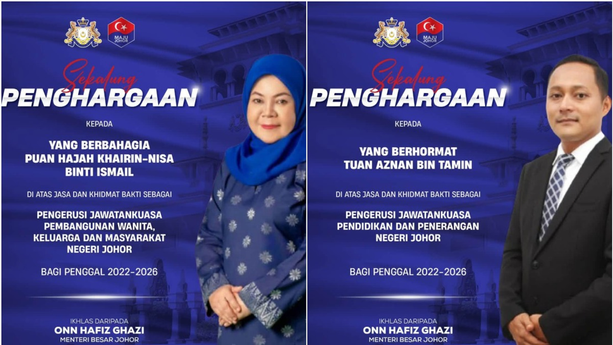 Onn Hafiz Honors Outgoing Exco Members as Johor Reshuffles State Cabinet