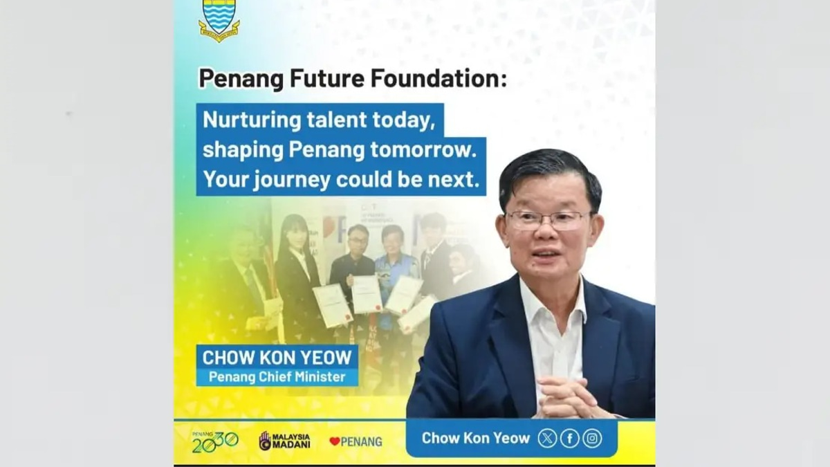 Penang Future Foundation Has Awarded RM47.7 Million in Scholarships to 863 Students Since 2015